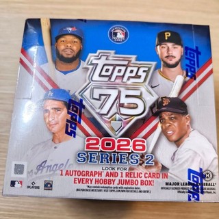 【全新現貨】MLB球員卡盒 2026 Topps Series 2 Baseball Hobby Jumbo Box