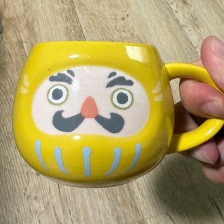 全新現貨日本帶回2024黃達摩馬克杯237ml