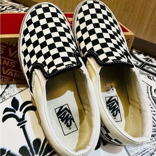 VANS OLD SKOOL SLIP ON Kids Shoes 童鞋 棋格盤