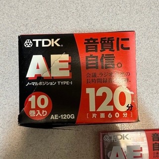 日本品牌 TDK AE錄音帶 TYPE1 120分鐘 片面60分 AE-120G 日本製