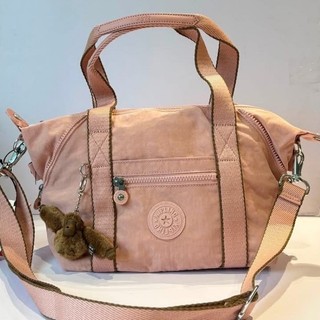 公司貨附發票Kipling ART MINI 珊瑚粉手提側背包 KPK013270PN1