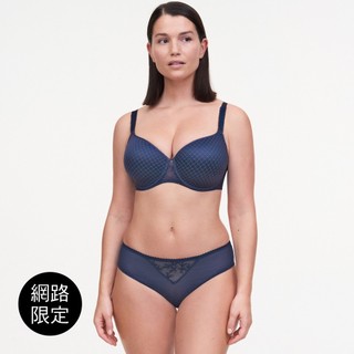 【Chantelle】Instants 3D記憶纖維T-shirt Bra B-D(13A60 093青花瓷藍)