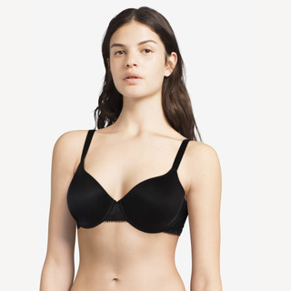 【Chantelle】Day To Night 3D記憶纖維T-shirt Bra B-D罩杯(15F60 011黑色)