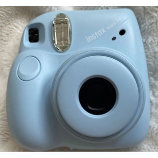 Fujifilm Instax mini 7s淡藍色拍立得（加五百元加購一盒底片+小小兵歡樂派對禮盒套裝）