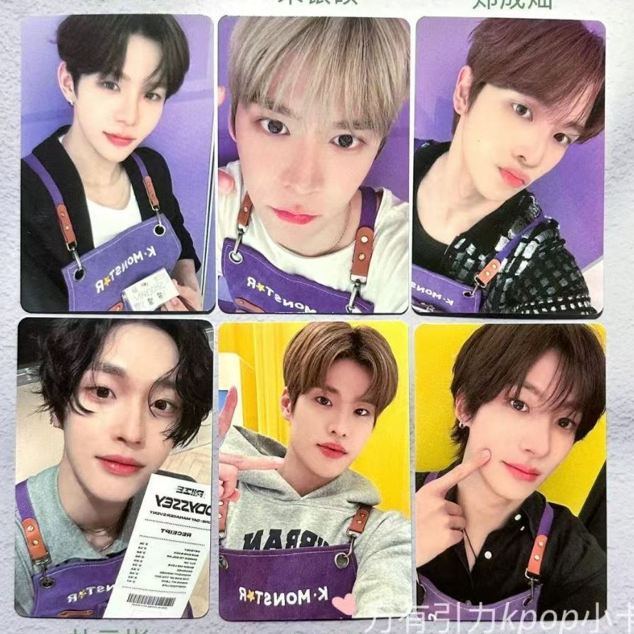💫kpop💫正版riize小卡 台北一日店長卡 SHOTARO EUNSEOK SUNGCHAN WONBIN So