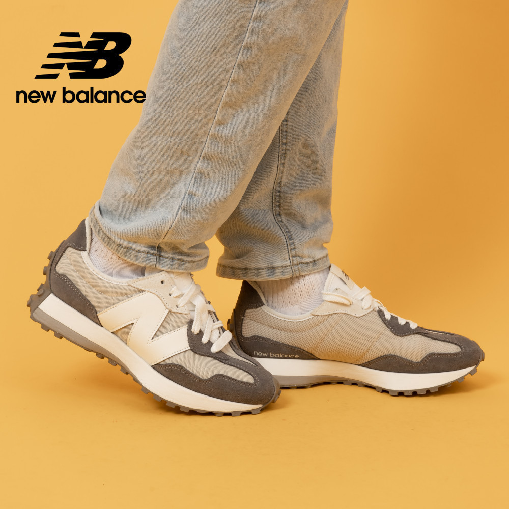 【New Balance】 NB 復古鞋_中性_灰白色_U327LND-D楦 327