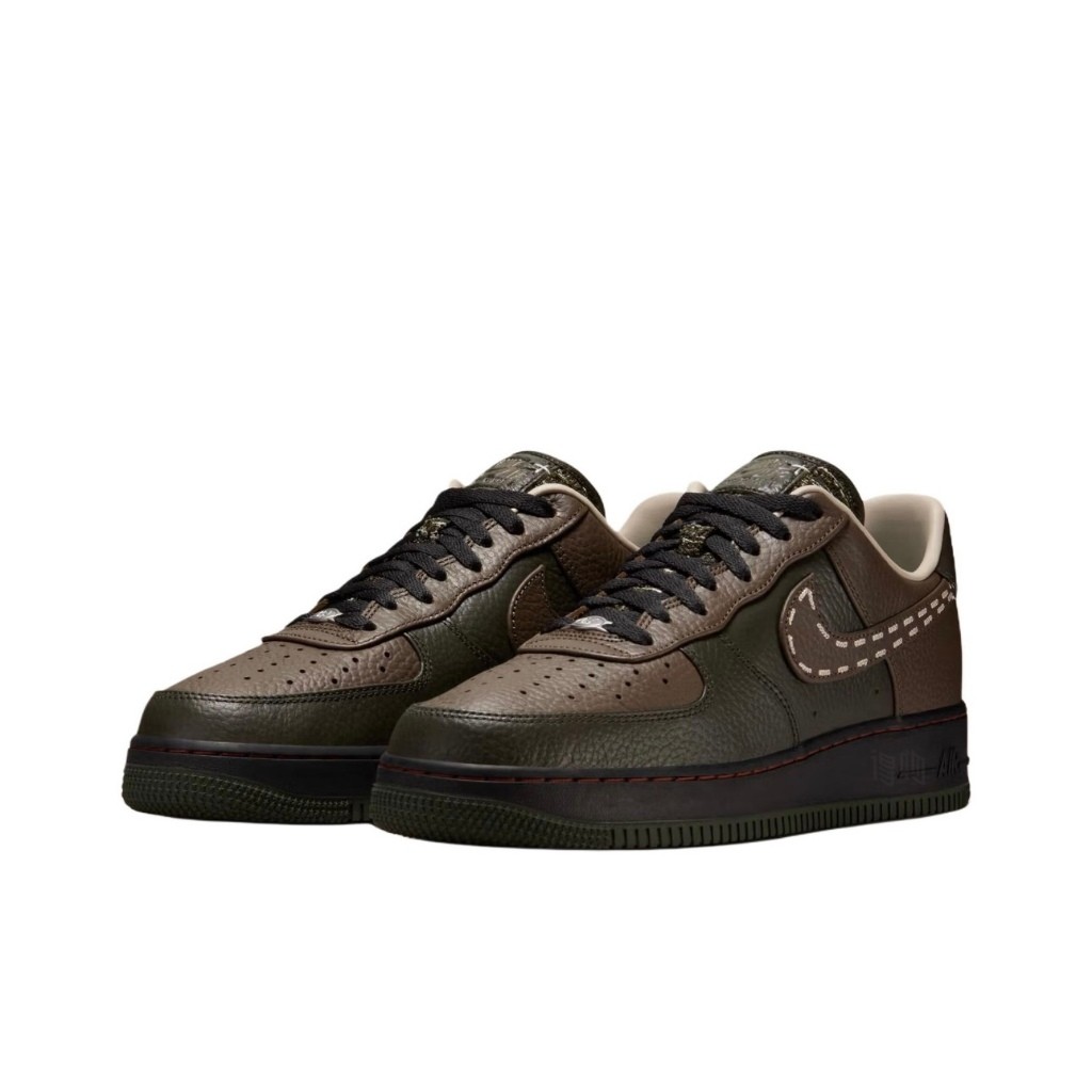 🚀尚品 Nike Air Force 1 '07 經典棕綠 情人節限定 情侶鞋 板鞋 休閒鞋 男女同款