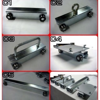 專利商品☆中日機械五金☆C型鋼滑車 滑軌 小型天車 代替工字滑車 吊掛小金剛 川方吊車 鏈條吊車