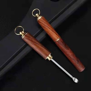 Wooden earpick old-fashioned Mini Ear Cleaner Portable Ear W