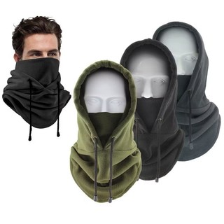 Coral Fleece Hood Scarf Outdoor Sports #BN-034 Cycling Windp