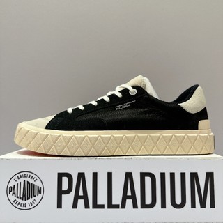 PALLADIUM PALLA ACE LO MIX 男女款 黑白 麂皮 餅乾鞋 鬆餅鞋 休閒鞋 74323-016