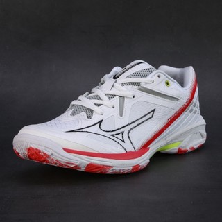 ㊣日本代購🔥Mizuno 美津濃 WAVE CLAW 3 羽球鞋 輕量止滑室內運動鞋 橘紅白色