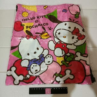 全新 現貨 正版 雷標 三麗鷗 狗年行大運 束口後背包 HELLO KITTY & POCHACCO 束口 後背包 背包