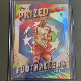 足球卡HARRY KANE 銀亮 特卡 PRIZED 2024 Topps finest