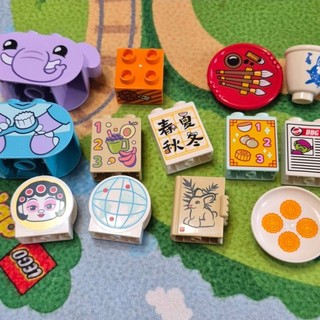 全面出清不補【點點小豆】LEGO 樂高積木 DUPLO 得寶 標誌 圖案 組合 全新 如圖！09