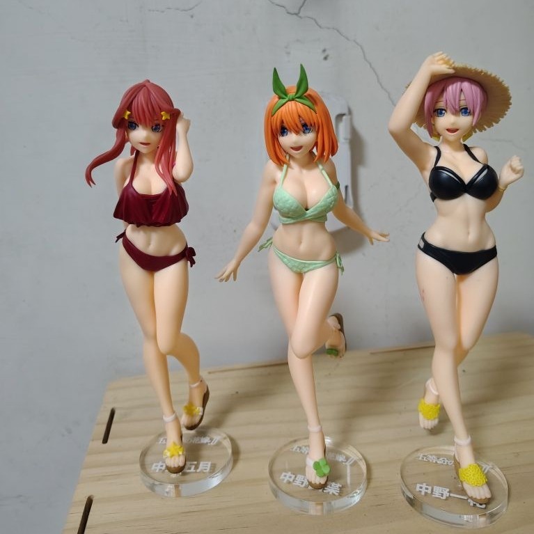 出清拆擺公仔SEGA五等分的花嫁新娘泳裝杜鵑婚約兔女郎坐姿FURYU萊莎坐姿約會大作戰坐姿景品日版代理版公仔