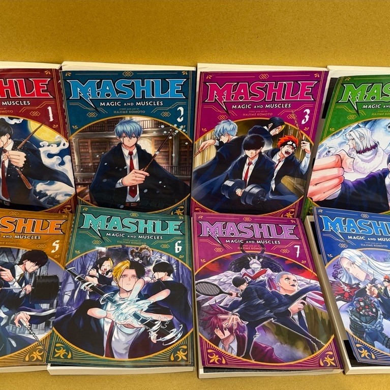 【現貨快速出貨】 英文漫畫 肌肉魔法使 MASHLE マッシュル MASHLE 漫畫系列1-18冊