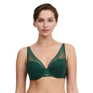 【Chantelle】Origins 深V Spacer T-Shirt Bra B-D(13XND 00R松柏綠)