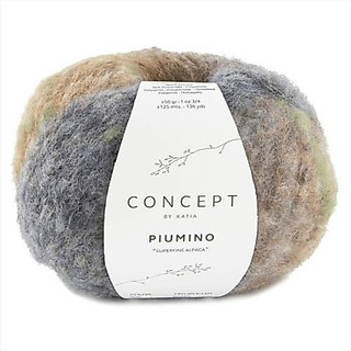 Katia 飄羽漸層花毛線 PIUMINO 64% 超細羊駝毛Superfine Alpaca 【西班牙進口】