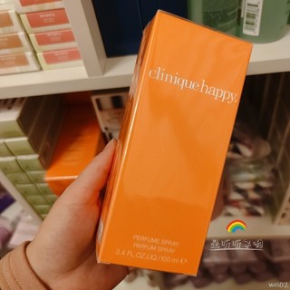CLINIQUE 倩碧 HAPPY 女士香水香氛 快樂 女性淡香水 100ml 淡香氛
