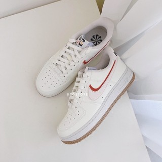 NIKE AIR FORCE 1 82 LX 女款 奶油色 雙勾 焦糖底 DX6065-101