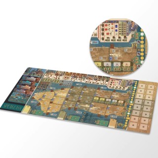 【桌遊遊戲墊】地下酒吧桌遊牌墊 Speakeasy playmat