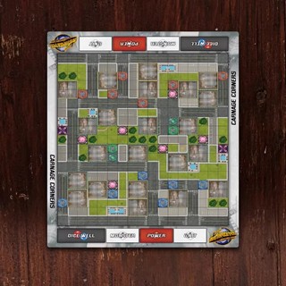 【桌遊遊戲墊】巨獸天啟牌墊 MONSTERPOCALYPSE FABRIC PLAYMAT