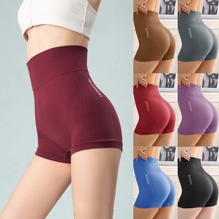 Multi-color Plus Size Women Push Up Yoga Short Legging Pants