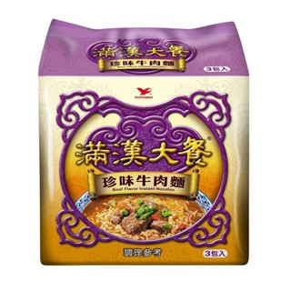統一滿漢大餐珍味牛肉(袋) 173g克 x 3【家樂福】