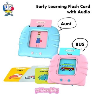 Baby Early Learning Audio Flash Card Reader Educational Toy