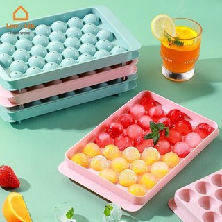 DIY Homemade Mini Ice Cube Mold With Lid/ 18/33 Cells Easy R