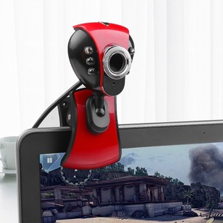Computer Cameras USB 2.0 50.0M 6 LED HD Webcam With MIC For