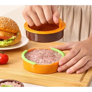 3 In 1 Round Shape Non-Stick Stuffed Hamburger Mold Beef Veg