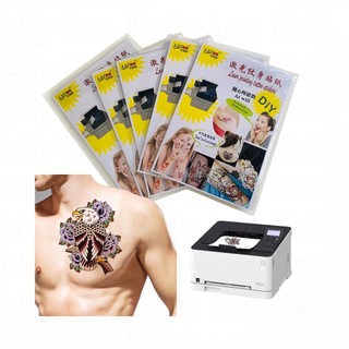 DIY Tattoo Supplies Laser Inkjet Printers A4 Water Transfer
