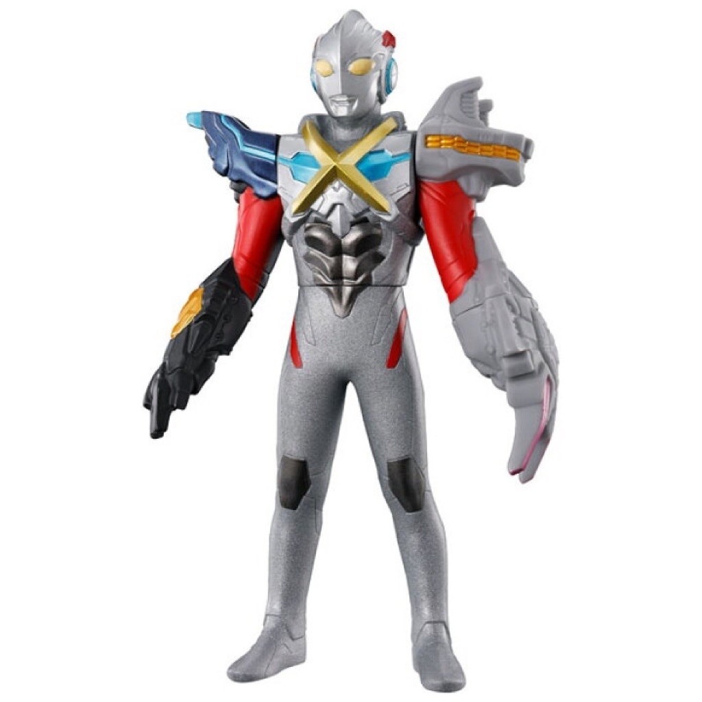 （玩夢）日版 正版 BANDAI 萬代 奧特曼 超人力霸王 英雄 軟膠 106 超人力霸王X 混合裝甲
