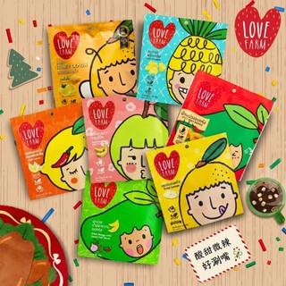 泰國🇹🇭 LOVE FARM 檸檬乾 芭樂乾 甘草芭樂 罐裝檸檬 辣味