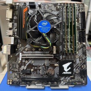 技嘉 B360M AORUS GAMING 3+可選i5-8400 8500 i7-8700+DDR4 32G