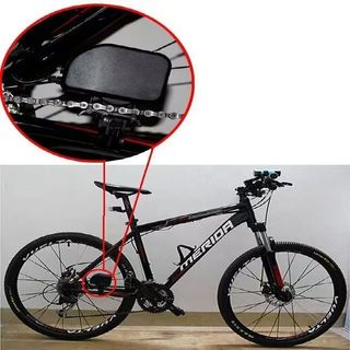 推薦#自行車鏈條式發電機 腳踏車發電充電器 山地車騎行裝備配件 強勁發電 發電機 腳踏車配件 騎行裝備配件