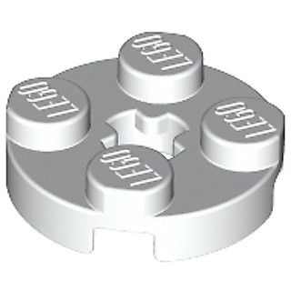 LEGO零件 圓形平板 2x2 白色 4032 403201【必買站】樂高零件