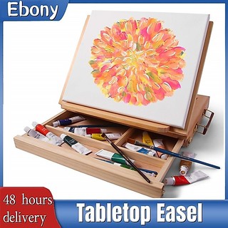 Portable Wooden Easel Painting Artist Desk Light weight Stan