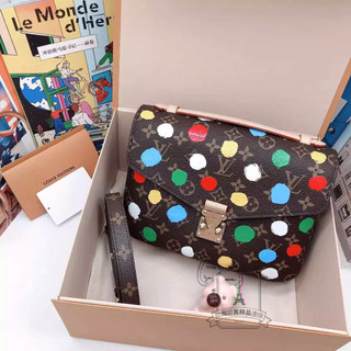 Louis Vuitton 路易威登 LV X YK 草間彌生 Pochette Metis 郵差包 M46384