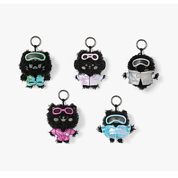 [ 代購 ] LE SSERAFIM FIM'S SECRET LAB PLUSH KEYRING 娃娃吊飾 分成員