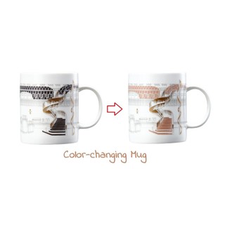 🍀【韓國 優惠】 2018 韓國星巴克 The Jongno 鍾路店變色陶瓷馬克杯 414ml/ 14oz 咖啡杯