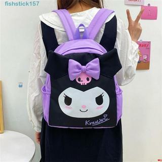 💛女包,kuromi Melody 書包,可愛的 Cinnamoroll 大容量卡通背包,適合女士女孩