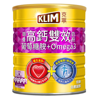 克寧 銀養高鈣雙效奶粉 1.5kg【萬家福】