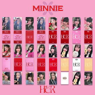 ⭐追星⭐💫愛豆💫GIDLE金米妮Minnie HER周邊專輯小卡 K4特典小卡 Broadcast打歌卡特典卡