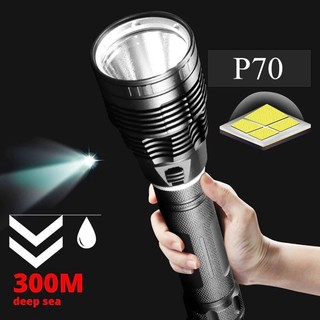 Super Bright P70 / P50 Diving Flashlight 3000LM IPX8 Highest