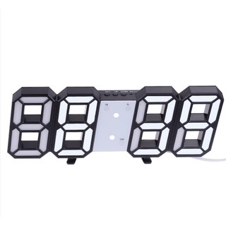NEW 3D Large LED Digital Wall Clock Date Time Celsius Nightl
