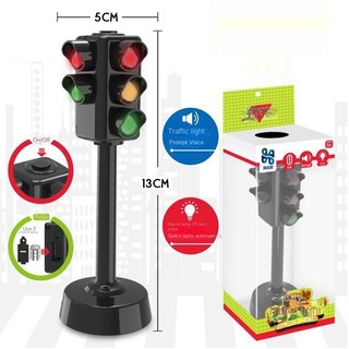 LED Traffic Light with Road Safety Signs Kids Toys Set Kids