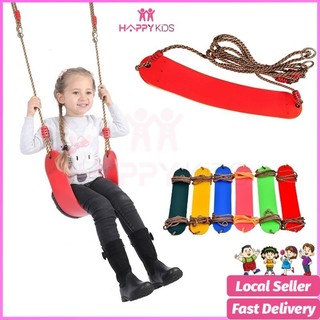 EVA Soft Board Kids Swing with Ropes Children Adjustable Sho